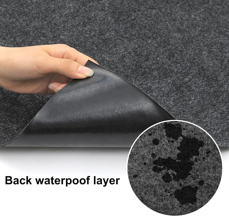 LYMOI Large Bird Cage Mat, Under Pet Cage Mat for Bird Cages, Reptile Aquariums, Dog Kennels, Absorbent/Waterproof Felt Mat with Non-Slip Backing for Hard Floors and Surfaces (30x36 Inch) - Image 4